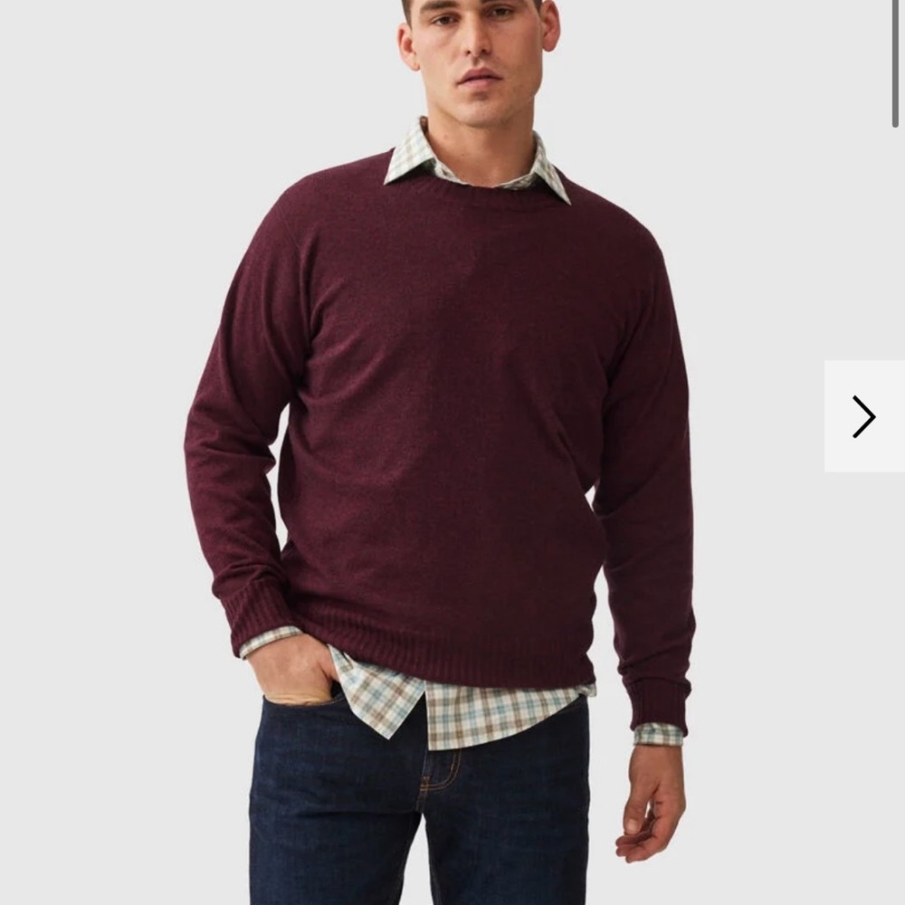 Rodd and Gunn New Zealand Men's Cashmere Wool Sweater